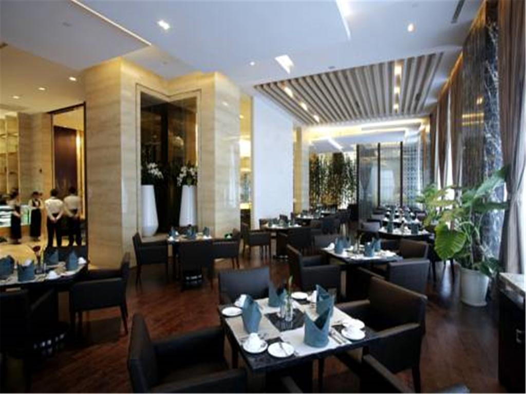 Shanghai Yuehua Hotel ร้านอาหาร รูปภาพ